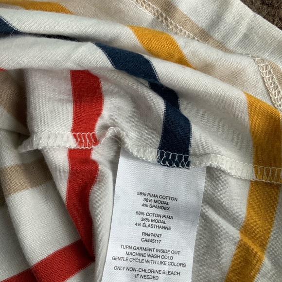 Colorful striped long sleeve tunic - Picture 4 of 5